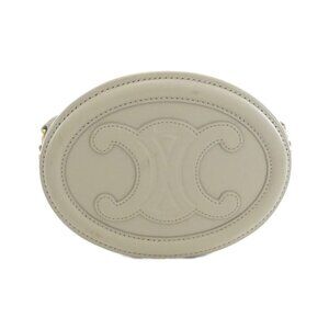 Celine Cross Body Oval Purse Shoulder Bag Trench